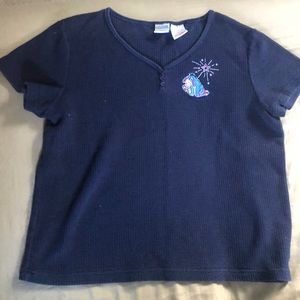 Disney brand Eeyore shirt.